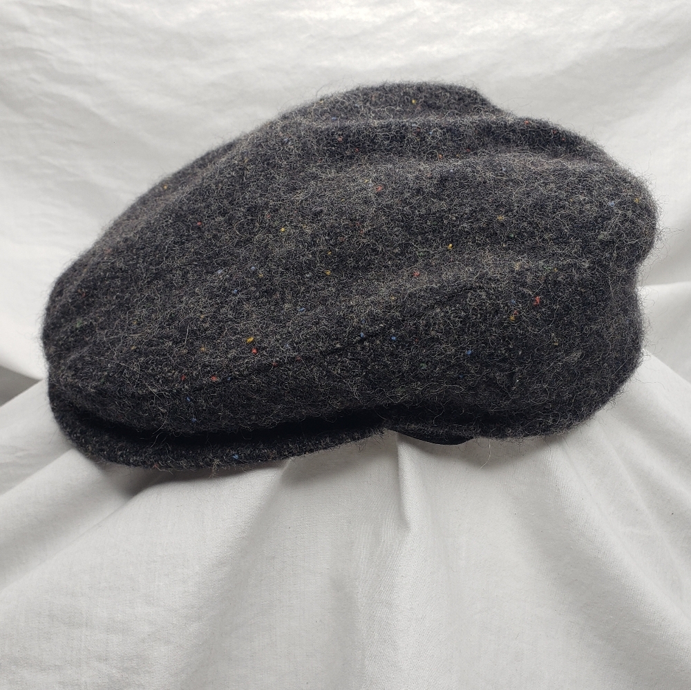 HATS OF IRELAND Grey Irish Wool Cap - Women’s Size XS/S